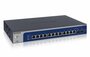 NETGEAR XS512EM Managed L2 10G Ethernet (100/1000/10000) 1U Blauw, Grijs_