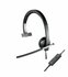 Logitech H650e | Bedrade On-ear Mono Headset | USB-A | Zwart/Zilver_