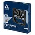 ARCTIC F12 PWM - 120 mm PWM Case Fan Computer behuizing Ventilator 12 cm Zwart 1 stuk(s)_