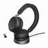 Jabra Evolve2 75 Headset Bedraad en draadloos Hoofdband Kantoor/callcenter Bluetooth Oplaadhouder Zwart_