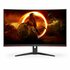 AOC G2 C32G2ZE/BK computer monitor 80 cm (31.5") 1920 x 1080 Pixels Full HD LED Zwart, Rood_