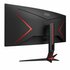 AOC G2 CU34G2X/BK computer monitor 86,4 cm (34") 3440 x 1440 Pixels Quad HD LED Zwart, Rood_