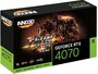 Inno3D N40702-126X-185252N videokaart NVIDIA GeForce RTX 4070 12 GB GDDR6X_
