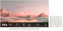 TCL NXTFRAME 55A300W Pro Wit 55" | Ultra HD 4K QLED Smart TV | Draadloze Soundbar en Subwoofer | Google TV + Wifi | HDR10+ | 120Hz | Refurbished Gold_