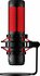 HyperX QuadCast | USB-microfoon | Rode verlichting | Voor pc en console | Zwart/Rood_
