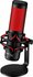 HyperX QuadCast | USB-microfoon | Rode verlichting | Voor pc en console | Zwart/Rood_