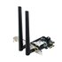 ASUS PCE-AXE5400 Interne WLAN-kaart | Wi-Fi 6E (802.11ax) | 2402 Mbit/s | Tri-band (2,4 GHz / 5 GHz / 6 GHz) | Bluetooth 5.2_