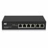 ACT AC4430 | Unmanaged Switch | 6 Poorten | Fast Ethernet (10/100 Mbps) | 4× PoE+ | PoE-budget 60W_
