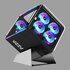 Azza Cube Case 802 | Zwart_