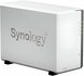 Synology DiskStation DS220J NAS 6TB | 2 Drive Bays | Inclusief 2 x 3TB HDD | 1x Gigabit Ethernet | Wit_