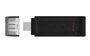 Kingston DataTraveler 70 | 64GB USB-C 3.2 Flash Drive | Zwart_