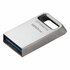 Kingston DataTraveler | 128GB USB-C 3.2 Flash Drive | Zilver_