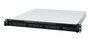 Synology RS822RP+ | 4-Bay 1U Rackmount NAS | AMD Ryzen V1500B | 2GB DDR4 ECC (Uitbreidbaar tot 32GB) | Redundante Voeding | 4x 1GbE LAN | PCIe 3.0 | DSM_