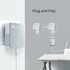 TP-Link PA411KIT | Powerline Adapter Set | 500 Mbps | Fast Ethernet | Wit_