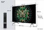 TCL 50C61K | 50" 4K Ultra HD QD-MiniLED | 120Hz | Google TV | Dolby Vision | HDMI 2.1 | Smart TV_