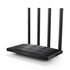TP-Link Archer C6U | WiFi 5 Router (AC1200) | Dual-band 2.4 GHz / 5 GHz | Gigabit Ethernet | Zwart_